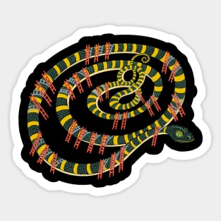 Snake & Ladders Sticker